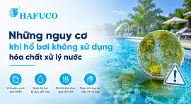Những nguy cơ khi hồ bơi không sử dụng hóa chất xử lý nước